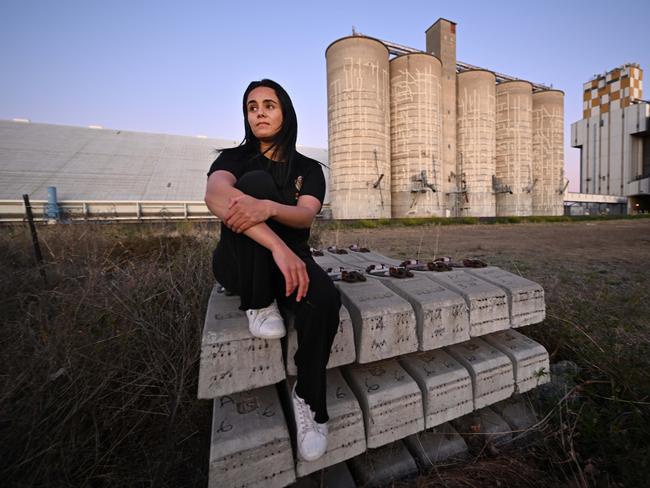 1/9/23: Mekayla Cochrane, 27, is the only indigenous person on the Moree council and an emerging leader in the town, speaks about the upcoming Voice referendum  in Moree, Northern NSW. pic: Lyndon Mechielsen/The Australian