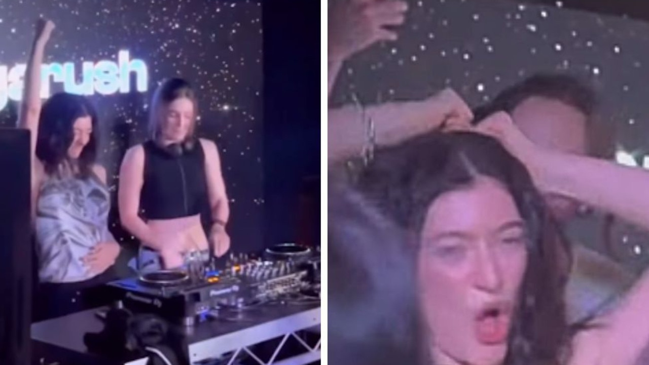 Star crashes club’s themed night for her