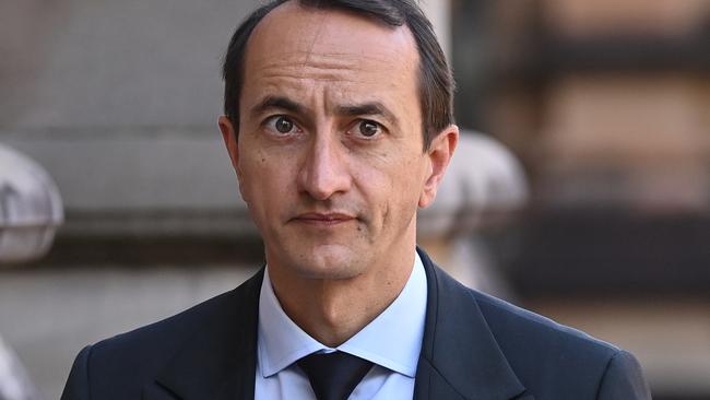 SYDNEY, AUSTRALIA - NewsWire Photos APRIL, 15, 2021: Dave Sharma arrives for the NSW State Funeral for Carla Zampatti in Sydney. Picture: NCA NewsWire/Joel Carrett POOL via NCA NewsWire