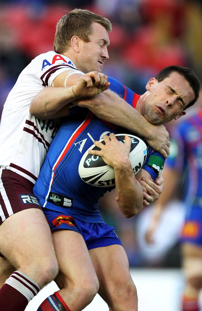 Stig has aspirations of reviving his NRL career with Newcastle.