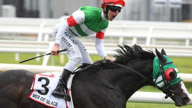 Japanese stayer Mer De Glace is a big chance to claim the Caulfield Cup-Melbourne Cup double. Picture: AAP