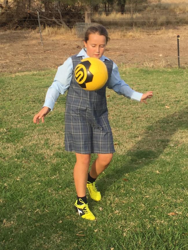 Danielle Warburton –- the next great hope for Australian female soccer.