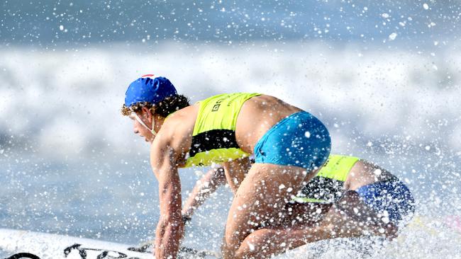 A Grange athlete at the youth titles.