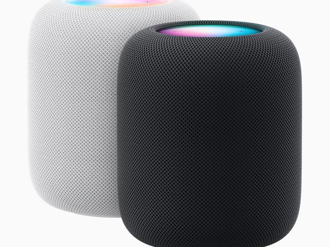 The HomePod is available in two colours.