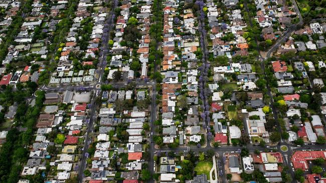 Relief is in sight for Australian mortgage holders. Picture: Brenton Edwards