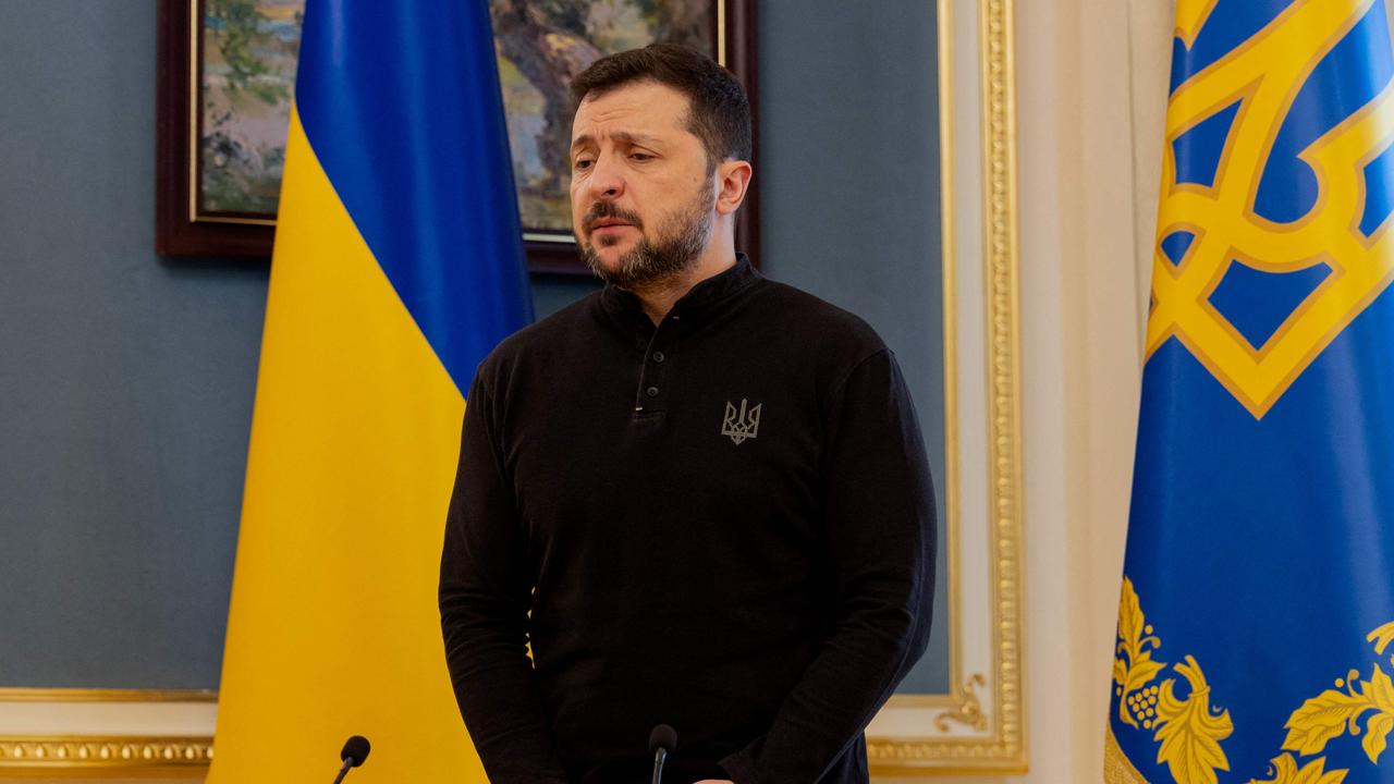 Ukrainian President Volodymyr Zelensky has been critical of Mr Trump’s attempted peace talks over Russia’s invasion that did not include Ukraine. Picture: NewsWire/ POOL/ AFP /Tetiana Dzhafarova