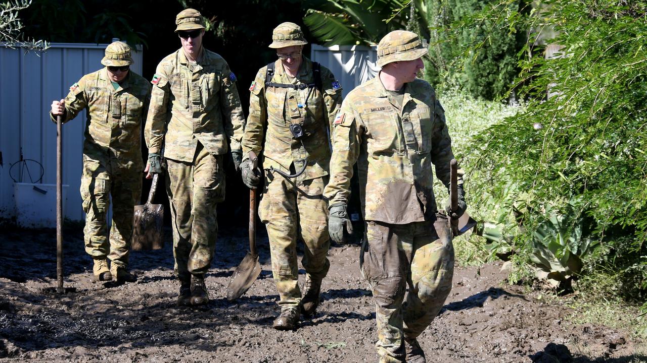 There is concern negative attitudes towards emergency responders will have lasting effects on ADF personnel. Picture: Nathan Edwards