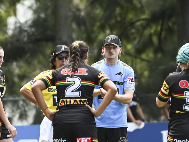 CANBERRA, AUSTRALIA, NewsWire Photos. MARCH 9, 2024: Westpac Tarsha Gale Cup - NSWRL Junior Reps Round Six Canberra Raiders vs Penrith Panthers at Raiders Belconnen in Canberra. Picture: NCA NewsWire / Martin Ollman