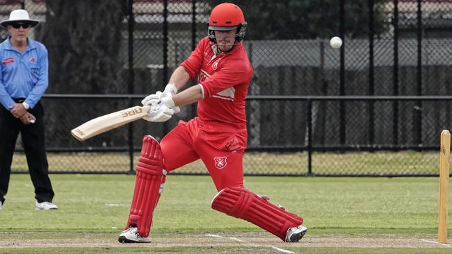 DDCA: Springvale South batter Ryan Quirk. Picture: Valeriu Campan