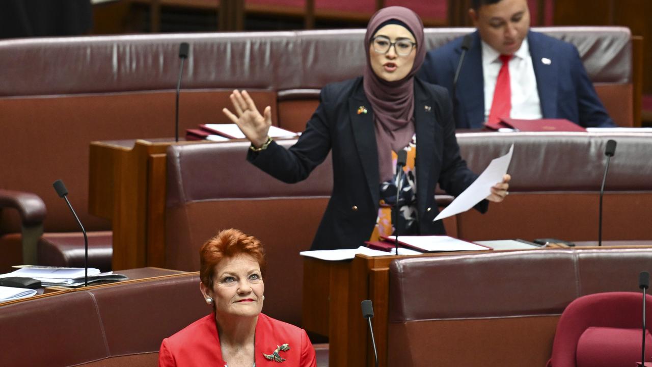 Senator Lidia Thorpe Suspended After Throwing Documents At Pauline ...