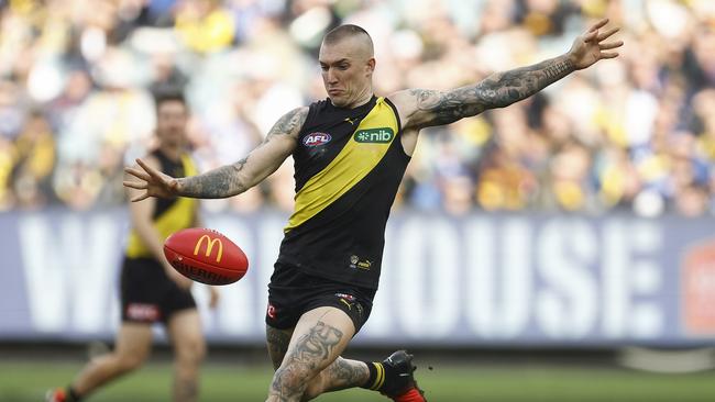 Could Damien Hardwick convince Dustin Martin to head north? Picture: Daniel Pockett/Getty Images