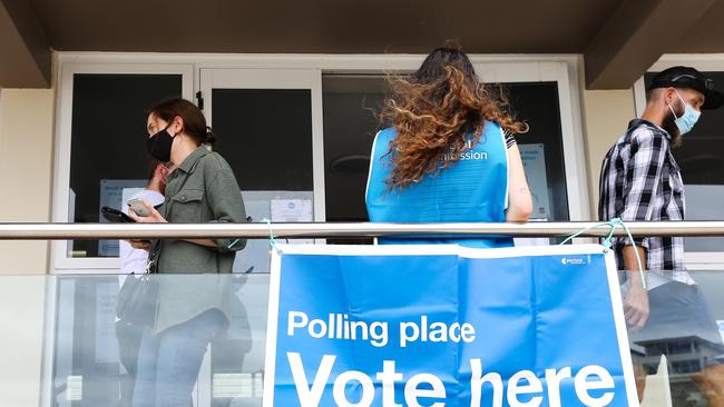 A photo from the election.