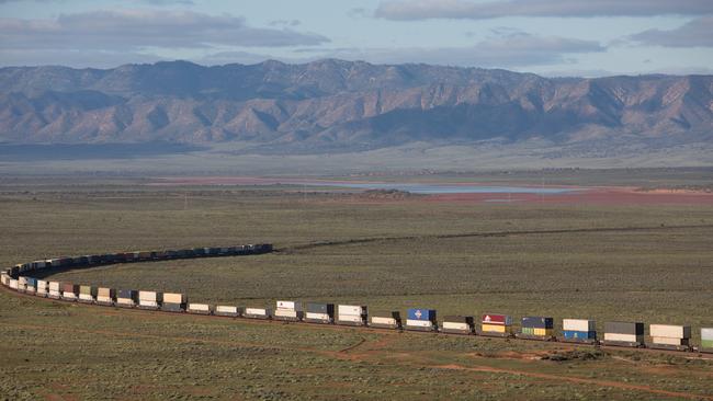 Residents say they would be subjected to similar 1800m trains but Inland Rail says it will keep trucks off roads.