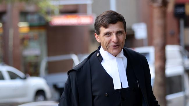 Top Sydney barrister Arthur Moses SC has joined NT Police Commissioner Jamie Chalker’s legal team. Picture: NCA NewsWire / Damian Shaw