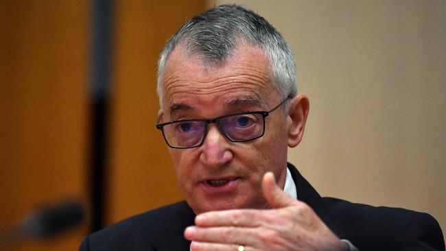 Australia Post chairman Lucio Di Bartolomeo had two choices - defend his CEO or support the Prime Minister. Picture: Getty Images