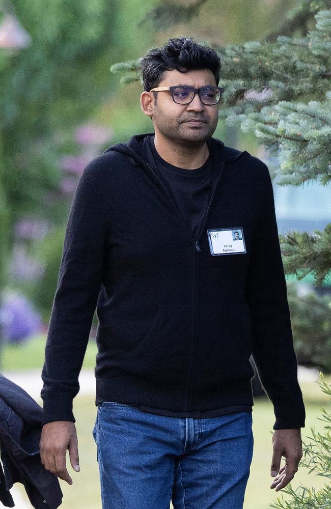 However the sacking of Parag Agrawal, CEO of Twitter, on Friday was very real. Photo: Kevin Dietsch