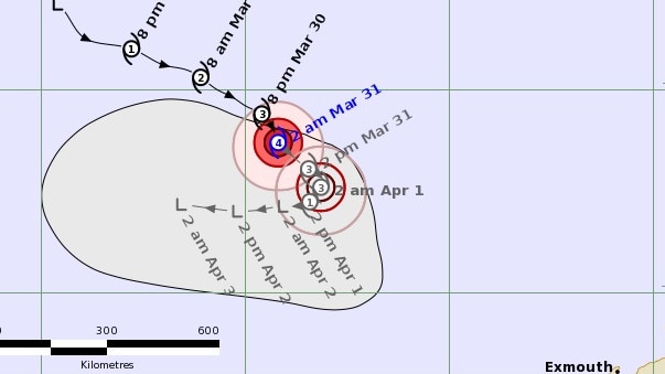 Severe Tropical Cyclone Herman, which reached category 4 overnight, is expected to weaken as it heads towards the West Australian coast.