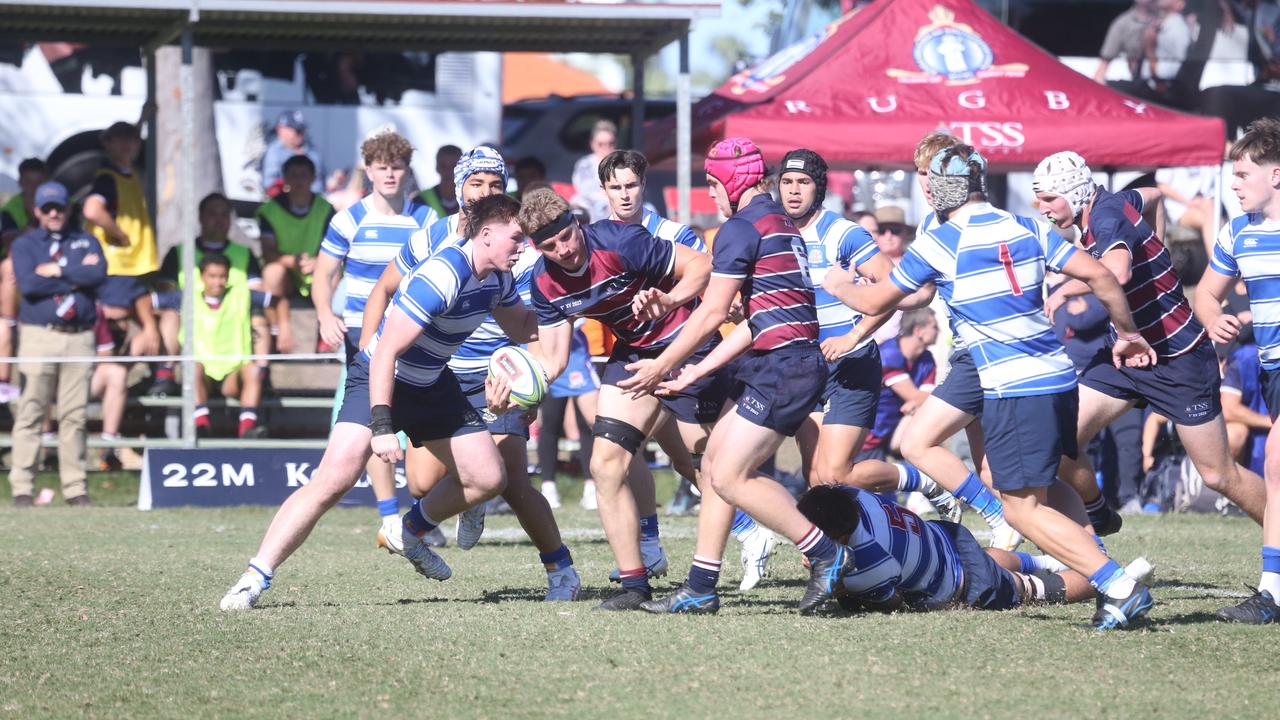 GPS First XV rugby grand final between TSS and Nudgee College.