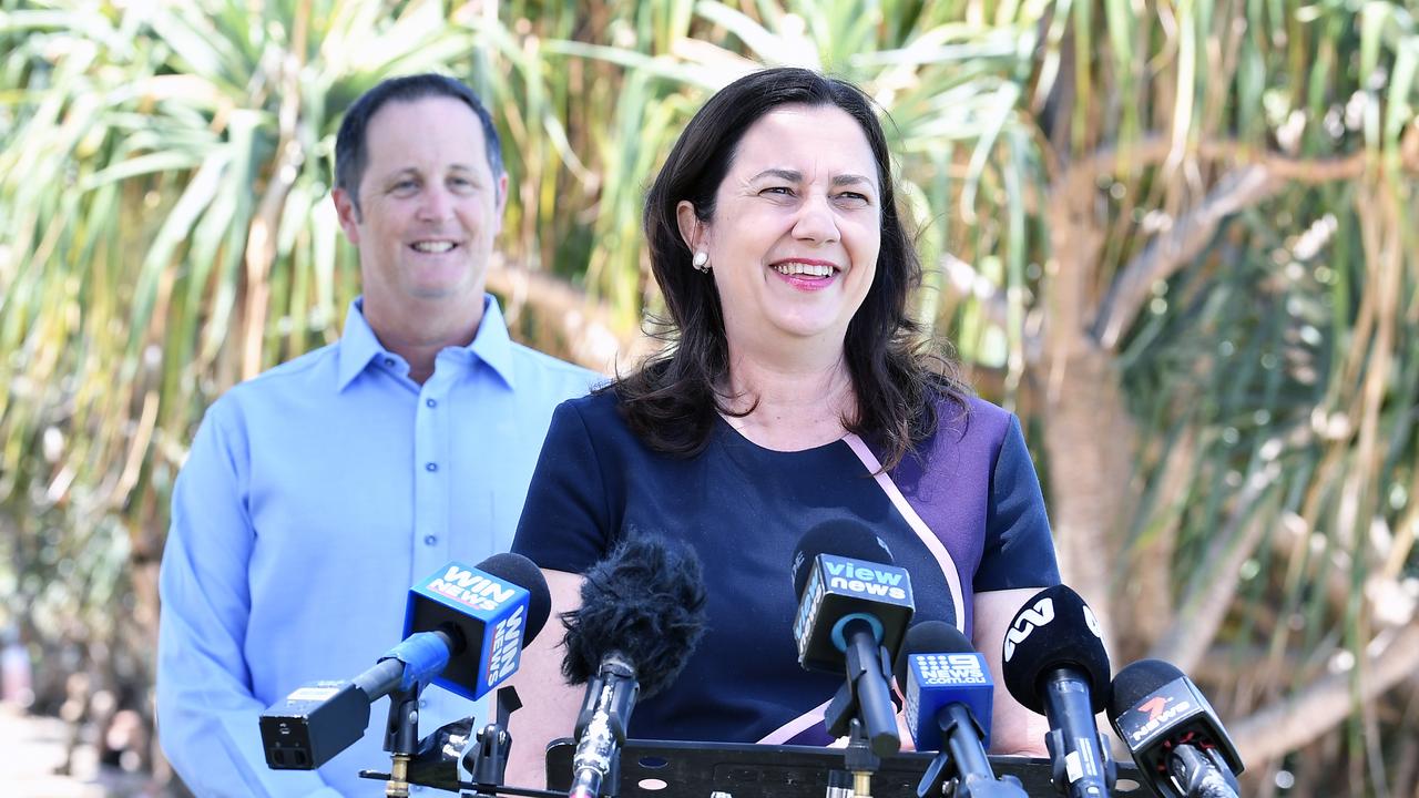 Premier Annastacia Palaszczuk suggested Queensland could reopen to Victoria before Christmas. Photo Patrick Woods / Sunshine Coast Daily.