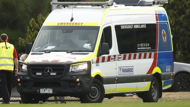 A Mornington Peninsula league game was abandonerd because of an injured player.