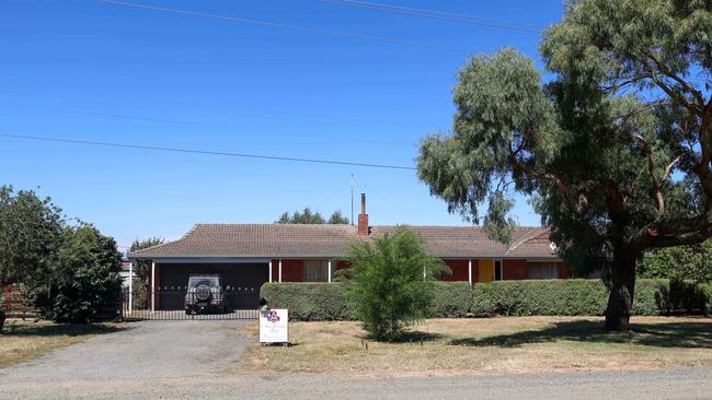 The home in which Patrick Stephenson was arrested. Picture: Brendan Beckett