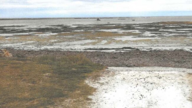 A number of Pelican Point residents have requested the closure of a beach access track running between two private properties to Bungaloo Bay and say it is not possible to launch a boat from the location. Picture: Grant Council