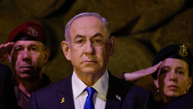 ‘We will fight with our fingernails’: Benjamin Netanyahu. Picture: AFP