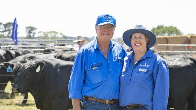 Banquet Angus’ Stephen and Noeleen Branson Picture: Zoe Phillips