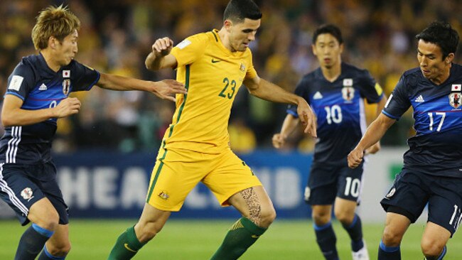 Can Rogic replicate his Celtic form for Australia? (Michael Dodge/Getty Images)