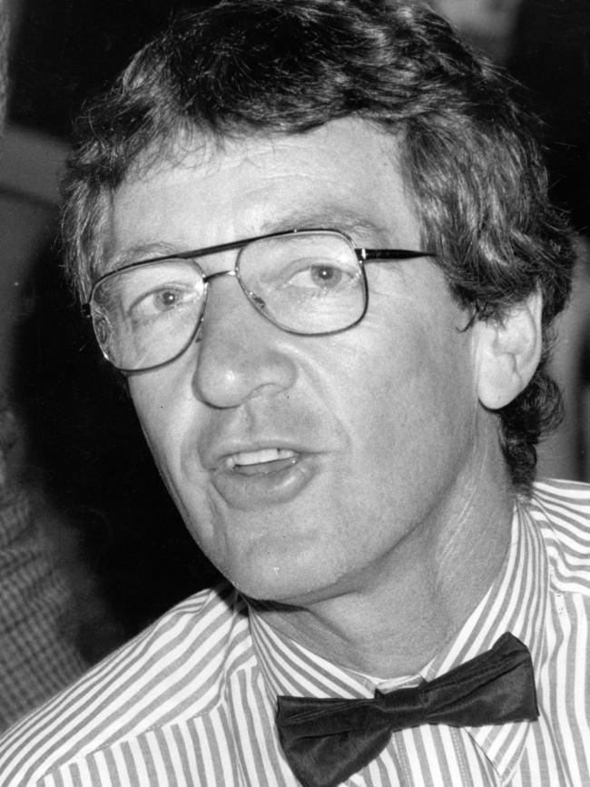 Mike Sheahan in 1988. Picture: Ian Baker