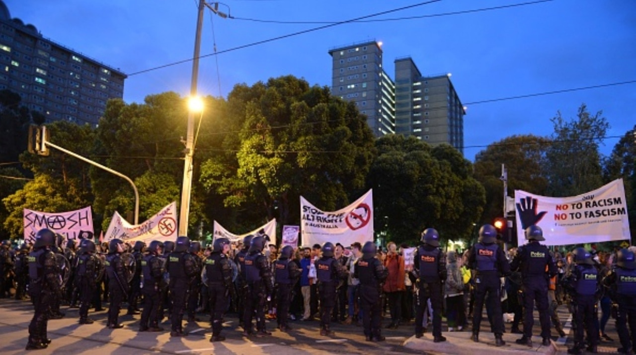 Two men charged over Milo protests in Melbourne