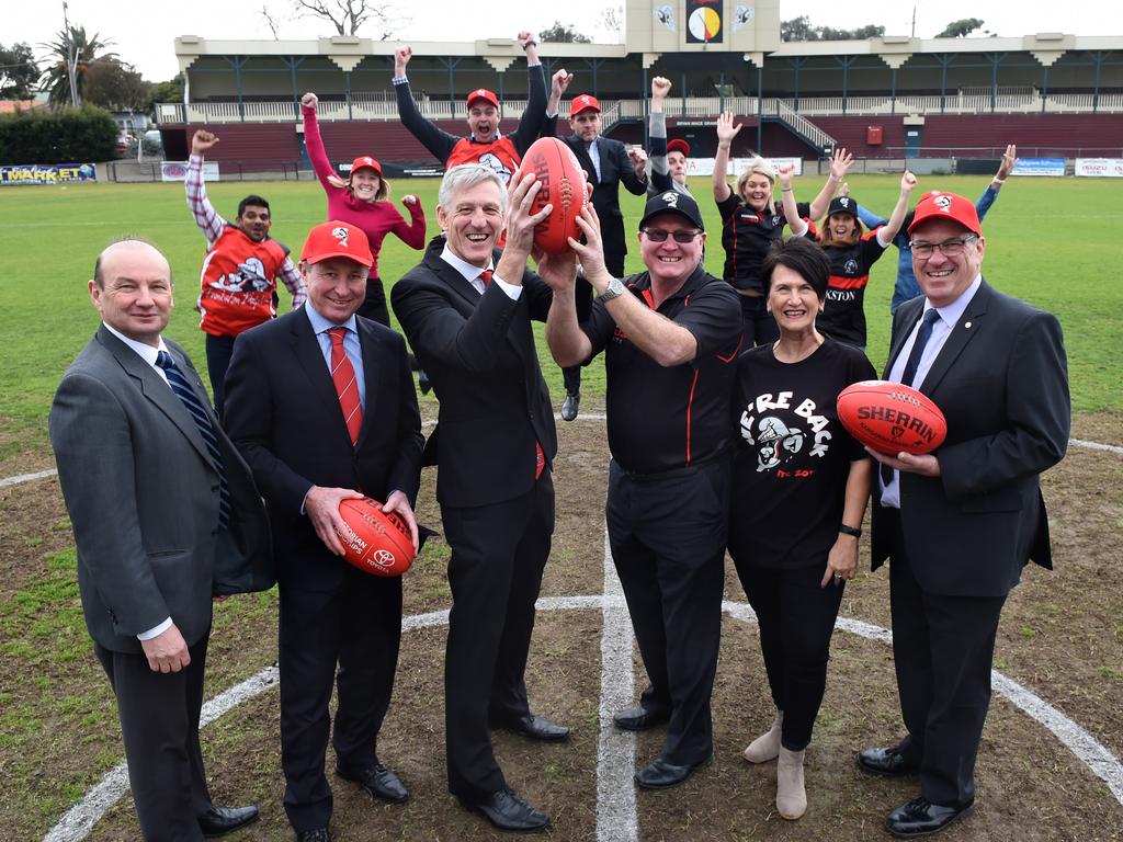 It took plenty of work to get Frankston back into the VFL in 2018.