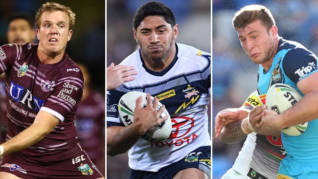 Jake trbojevic, Jason Taumalolo and Jai Arrow make up a beast second row.