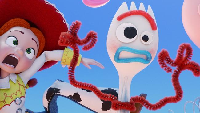 Forky is a welcome new addition to the Toy Story universe. Picture: Disney/Pixar