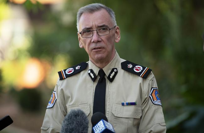 NT Correctional Services Commissioner Scott McNairn is confident negotiations between Corrections and the unions will settle today. Picture: KERI MEGELUS