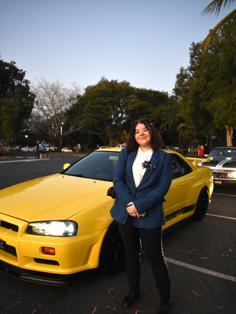 Makayla Gilyeat at Mirani State High School formal at Ocean International on September 8, 2023. Photo: Zoe Devenport