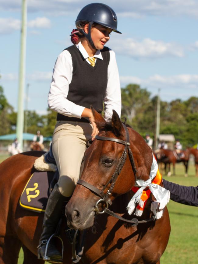 9th place in the PQC State Showjumping Championships 13 and Under 26 90cm class.