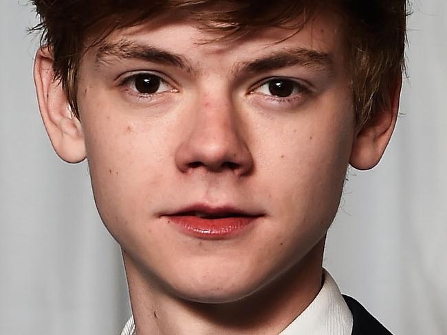 LONDON, ENGLAND - MARCH 29: Thomas Brodie-Sangster attends the Jameson Empire Awards 2015 at Grosvenor House Hotel on March 29, 2015 in London, England. (Photo by Ian Gavan/Getty Images)