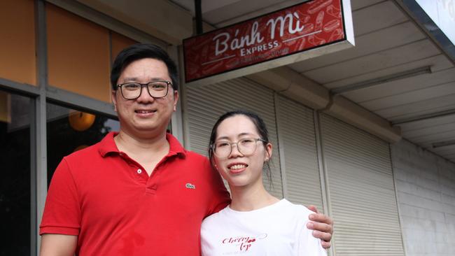 Jeff and Rosie Nyugen are bringing a taste of Vietnam to Alice Springs when their new shop Banh Mi express opens in February, 2025. Picture: Gera Kazakov