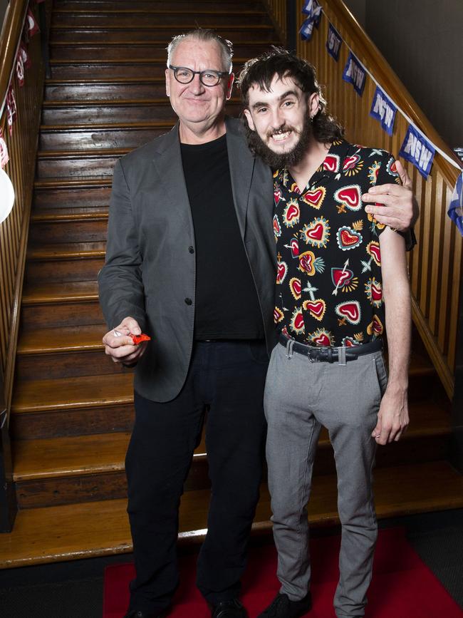 State of Origin: The Musical! Premiere, Princess Theatre Woolloongabba. Craig Ball and Micah Rustichelli. 30.11.2019 - Picture: Renae Droop/RDW Photography