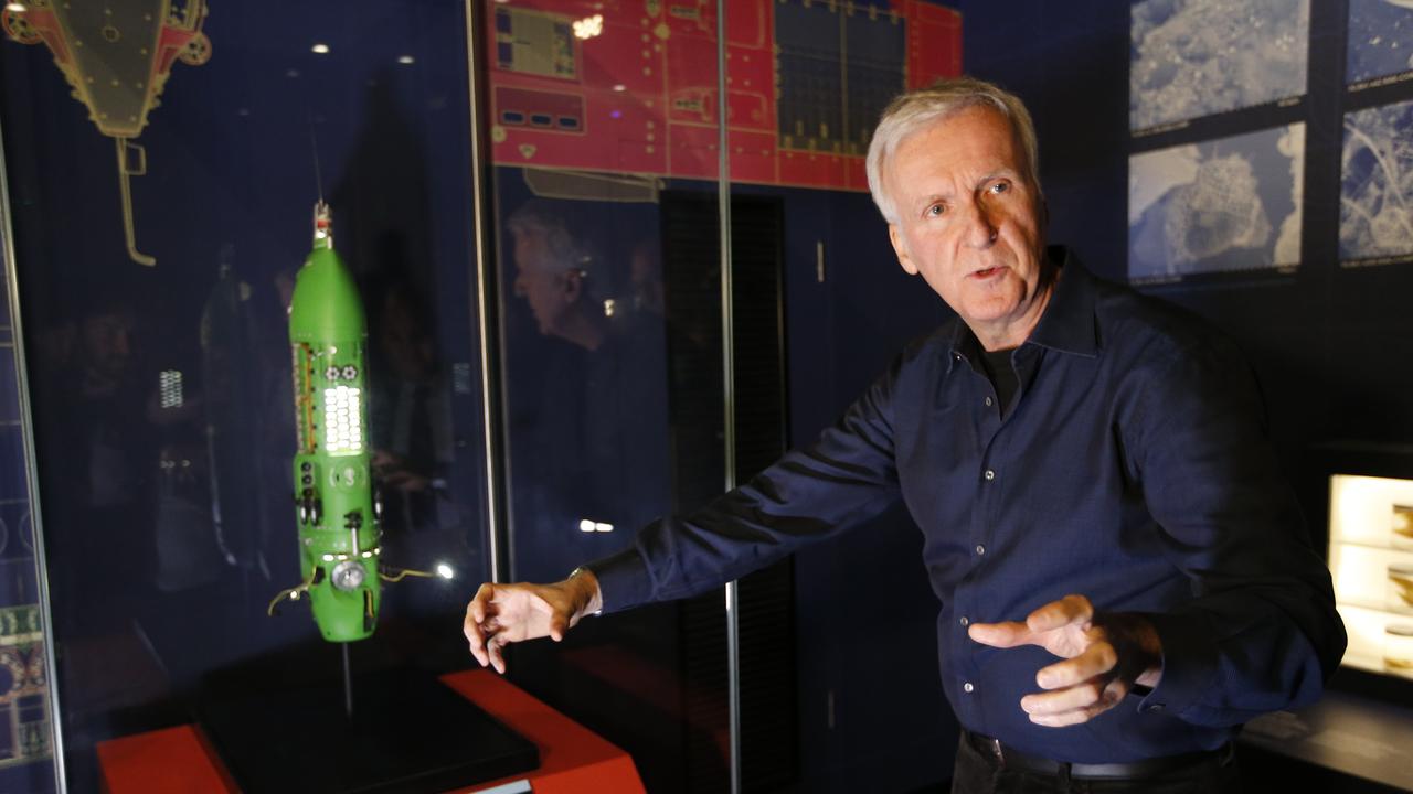 James Cameron cares so much about deep ocean exploration. Picture Rohan Kelly