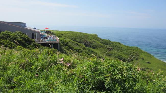 A coffee shop in the picturesque town of Aquinnah, Martha’s Vineyard.