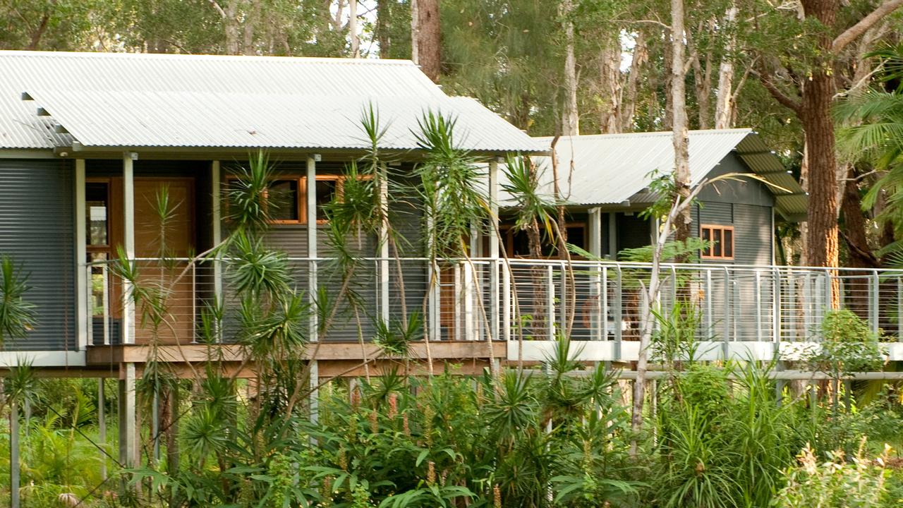 Diamond Waters Treehouse Retreat on the NSW mid-north coast.