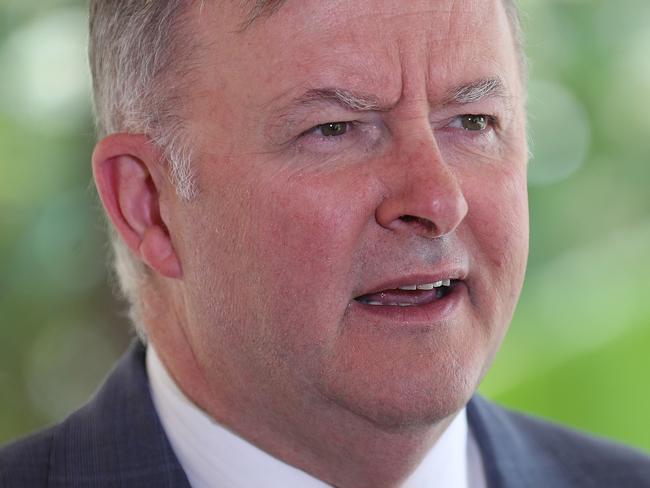 Leader of the ALP Anthony Albanese visiting Cribb Street Childcare Centre in Sadliers Crossing. Pics Tara Croser.