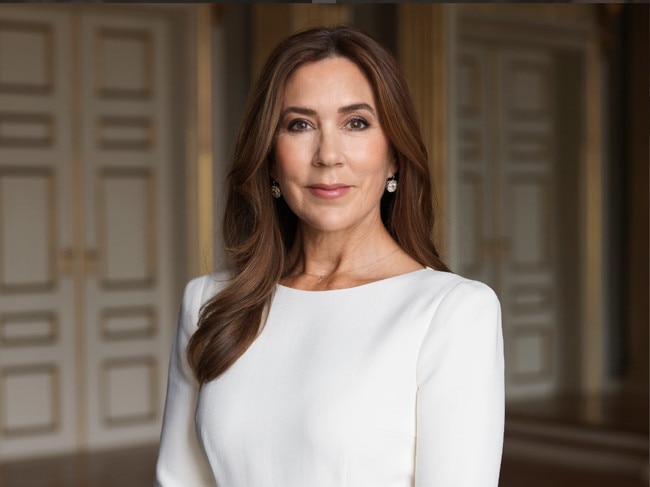 A new civil official royal portrait of Queen Mary of Denmark. Picture: Steen Avald.