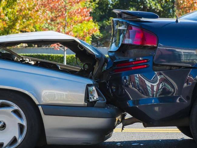 (Generic image) Mr Coulton allegedly collided with three vehicles in during the police chase and failed to stop. Picture: Supplied