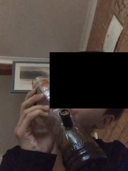 The 12-year-old girl, homeless on the Gold Coast, under the watch of Child Safety, posting on social media a photograph of herself with a bong.