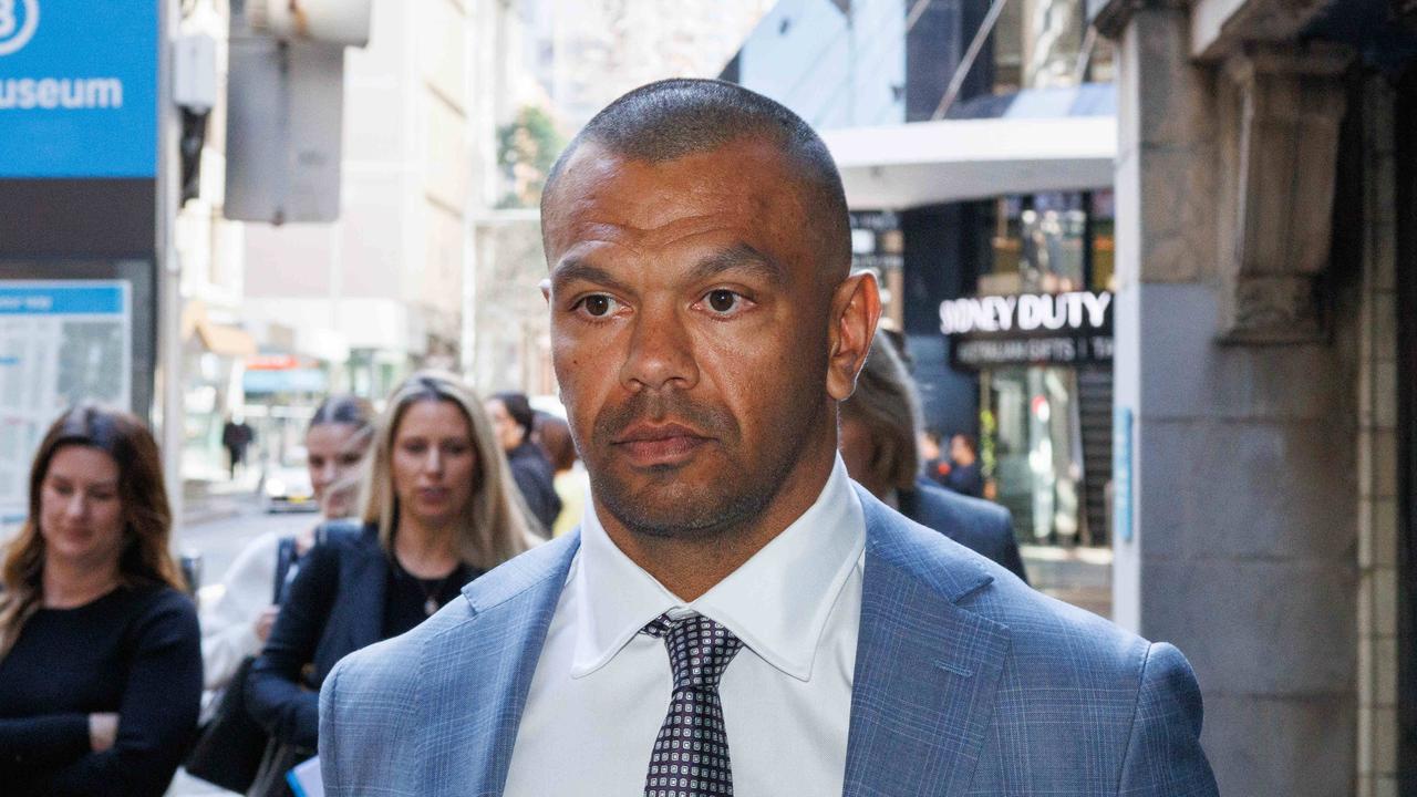 Wallabies star Kurtley Beale is fighting allegations he sexually assaulted a woman at a busy Sydney bar. Picture: NCA NewsWire / Max Mason-Hubers