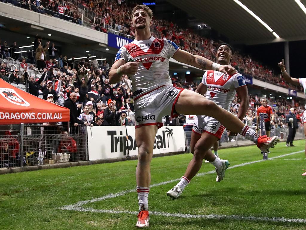 Zac Lomax had a career-best year in 2024, from the wing. Picture: Jason McCawley/Getty Images