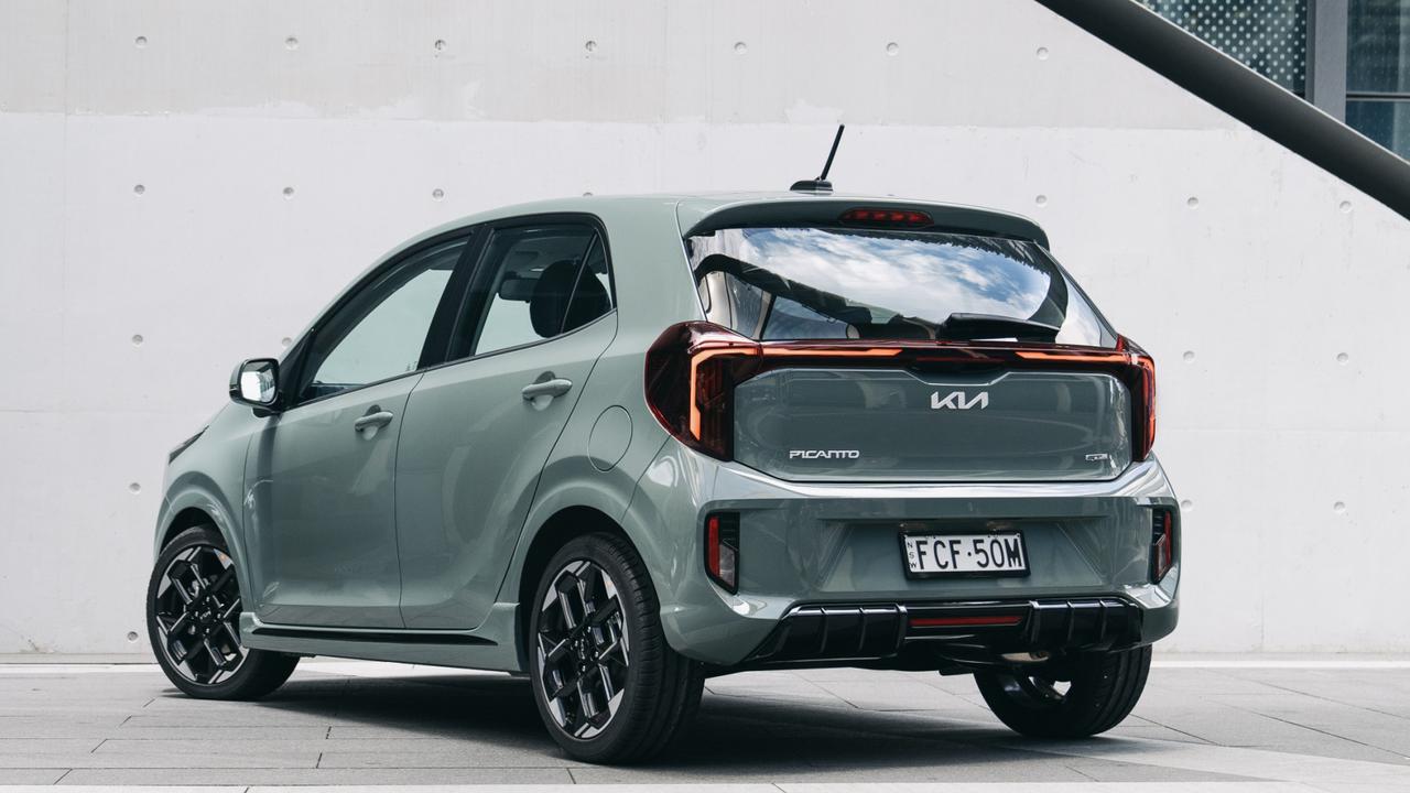 The Picanto has new crash avoidance tech that has pushed up the price. Picture: Supplied.